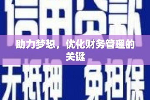 柳南助力梦想，优化财务管理的关键