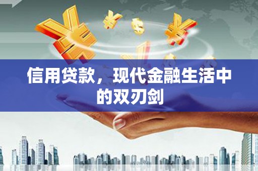 柳南信用贷款，现代金融生活中的双刃剑