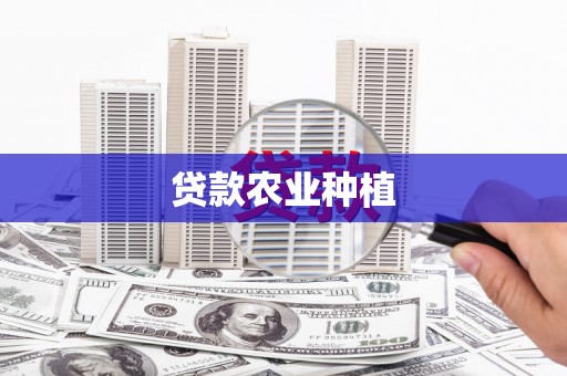 柳南贷款农业种植