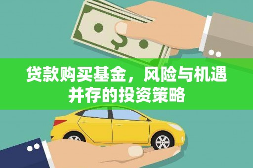 柳南贷款购买基金，风险与机遇并存的投资策略