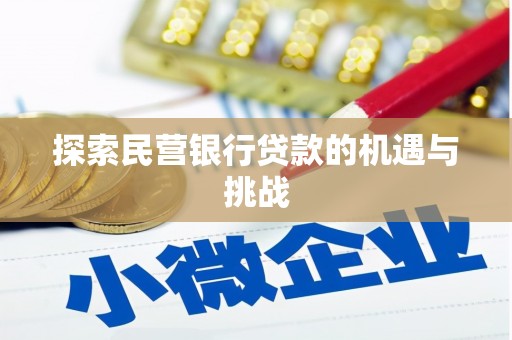 柳南探索民营银行贷款的机遇与挑战