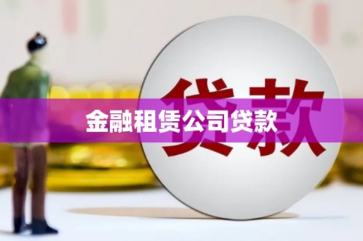 柳南金融租赁公司贷款