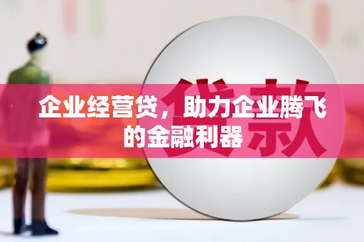 柳南企业经营贷，助力企业腾飞的金融利器