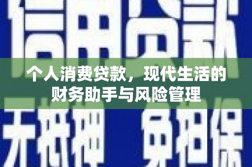 柳南个人消费贷款，现代生活的财务助手与风险管理