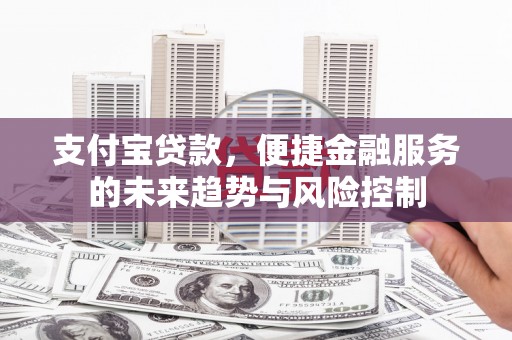 柳南支付宝贷款，便捷金融服务的未来趋势与风险控制