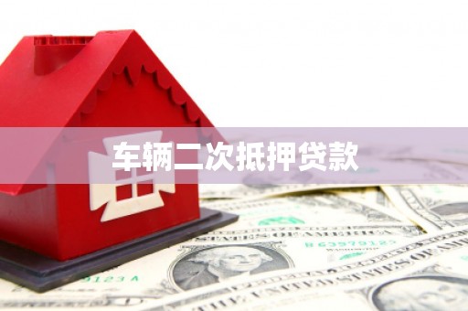 柳南车辆二次抵押贷款