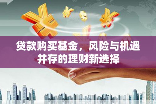 柳南贷款购买基金，风险与机遇并存的理财新选择