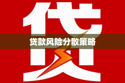 柳南贷款风险分散策略