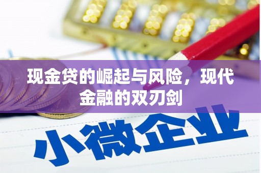 柳南现金贷的崛起与风险，现代金融的双刃剑