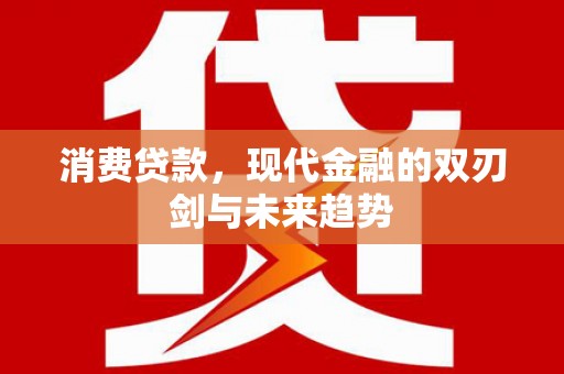 柳南消费贷款，现代金融的双刃剑与未来趋势