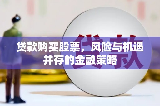 柳南贷款购买股票，风险与机遇并存的金融策略