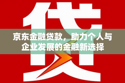 柳南京东金融贷款，助力个人与企业发展的金融新选择