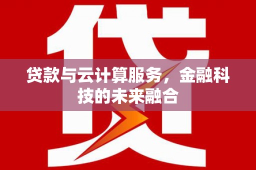 柳南贷款与云计算服务，金融科技的未来融合