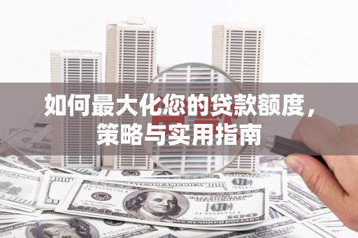 柳南如何最大化您的贷款额度，策略与实用指南