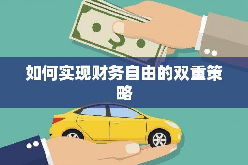 柳南如何实现财务自由的双重策略