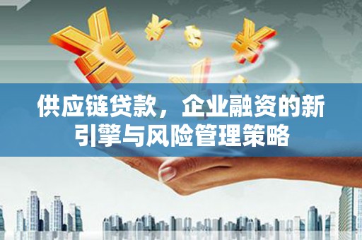 柳南供应链贷款，企业融资的新引擎与风险管理策略