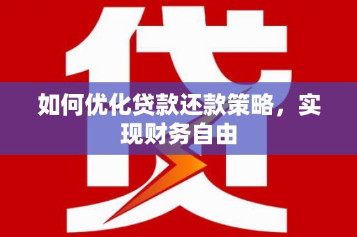 柳南如何优化贷款还款策略，实现财务自由