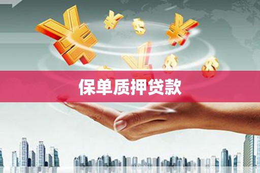 柳南保单质押贷款
