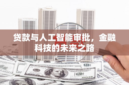 柳南贷款与人工智能审批，金融科技的未来之路