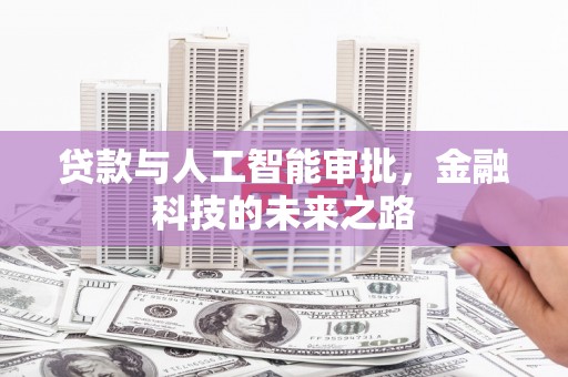 柳南贷款与人工智能审批，金融科技的未来之路