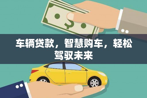 柳南车辆贷款，智慧购车，轻松驾驭未来
