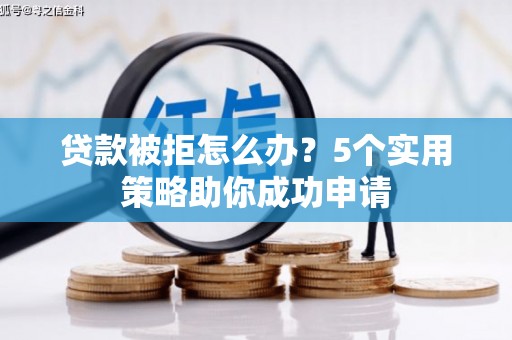 柳南贷款被拒怎么办？5个实用策略助你成功申请