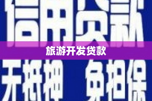 柳南旅游开发贷款