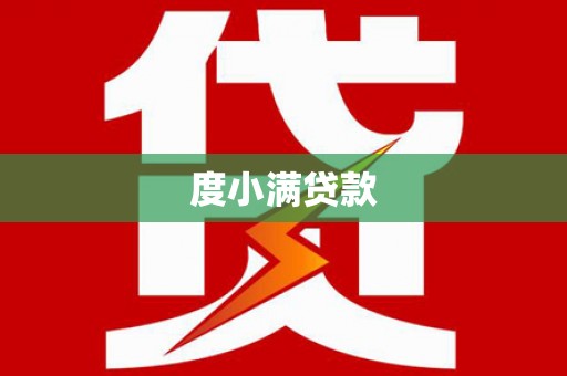 柳南度小满贷款
